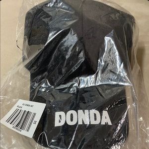 Kanye West DONDA black hat Merch engineered by Balenciaga